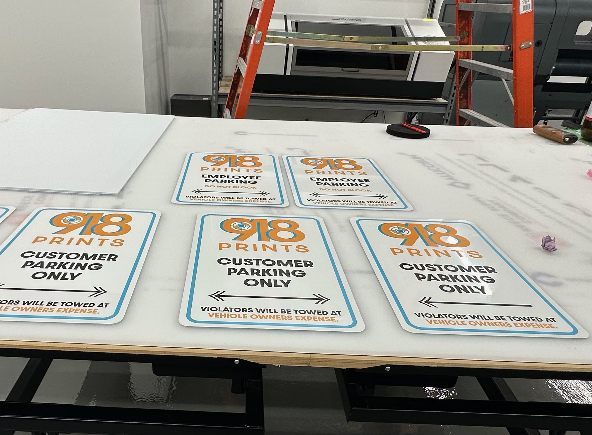 Custom Parking Signs